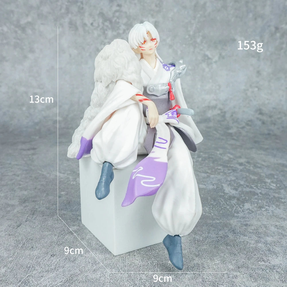 Anime Inuyasha Sesshoumaru Action Figure — Decorative Collectible Model Toy, Birthday & Christmas Gift for Kids