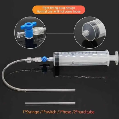 RL225 Tubeless Tyre Injector — Bicycle Sealant Injection Tool with Valve for MTB & Road Bikes