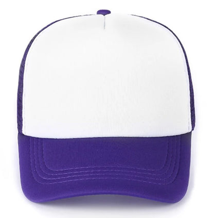 Custom Logo Mesh Trucker Cap - 5 Panel Snapback Baseball Hat for Men & Women Summer Sports Sun Hat