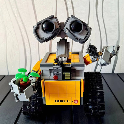 Robot Mobilization Lego-Compatible Puzzle Building Blocks – Wall-E Assembly Model Toy for Kids & Gifts