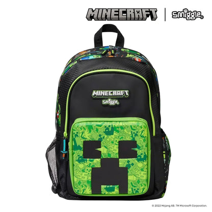 Genuine Smiggle Kids Backpack Set — School Bag, Pen Case & Lunch Bag for Students