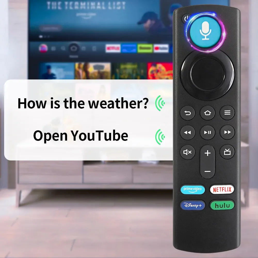 L5B83G Voice Remote for Amazon Fire TV Stick (2nd, 3rd Gen, Lite, 4K, 4K Max), Fire TV Cube & Smart TVs (3rd Gen)