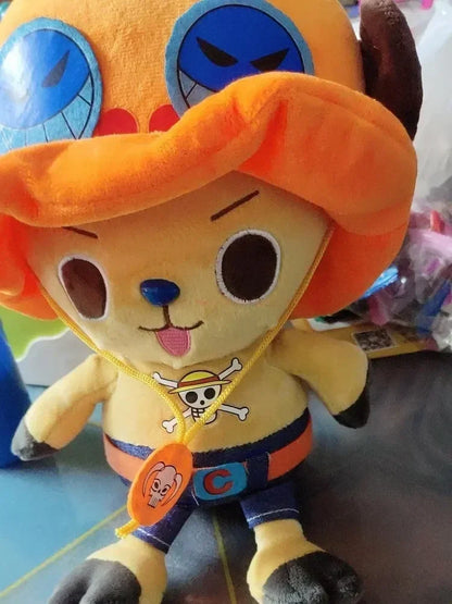 35-70cm One Piece Tony Tony Chopper Plush Doll – Soft Anime Figure, Bedroom Decoration, Sleeping Pillow & Kids Xmas Gift Toy
