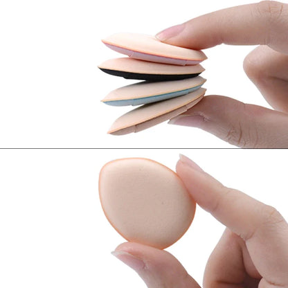 5/10PCS Mini Finger Puff Sponges – Small Air Cushion Makeup Applicators for Foundation & BB Cream