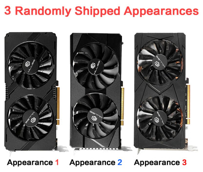 MLLSE AMD RX 5700 XT 8GB Graphics Card – GDDR6, 256Bit, PCI-E 4.0×16, 6+8Pin Radeon GPU for Gaming Video Card