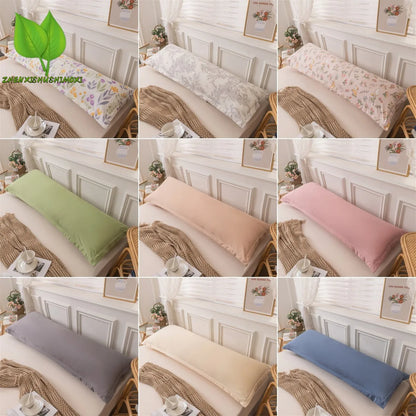 Rectangle Lace Pillowcase - 48×120/150/180cm Long Cushion Cover for Home Decor Pillows