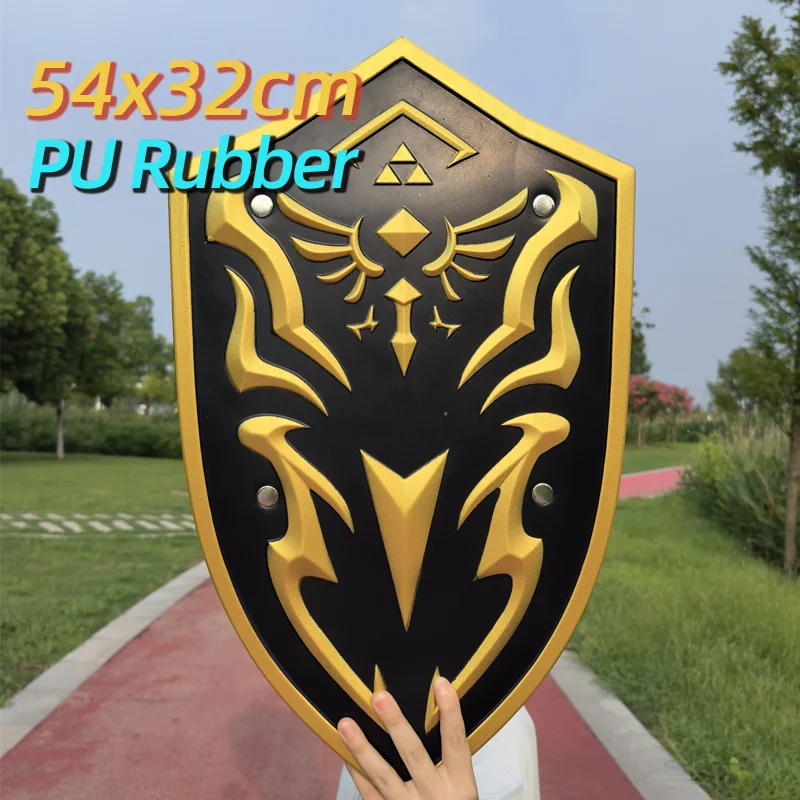 1:1 Skyward Shield Cosplay Weapon – Soft Rubber Link Role-Play Toy for Kids Gift