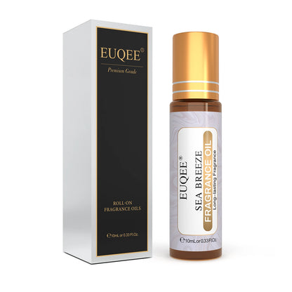EUQEE 10ml Fragrance Oil Roll-On - Long-Lasting Perfume Scent for Diffusers, Burners & Aromatherapy