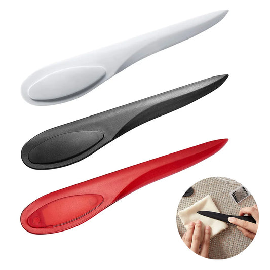 Plastic Handle Crease Sewing Tool - DIY Sewing Marker with Long Handle, Letter Opener Tip Tuner, Sewing Accessories ( 1 Pack )