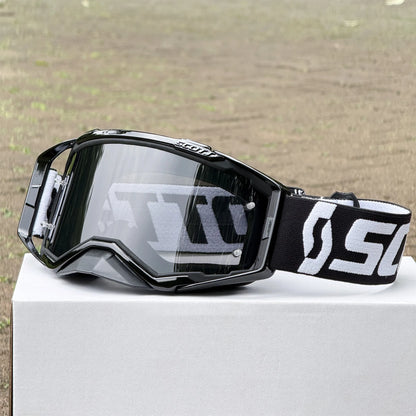 Motorcycle Riding Goggles UV400 – Dirt Bike & Cycling Glasses for Men, MTB & MX Off-Road Protection Eyewear Accessories