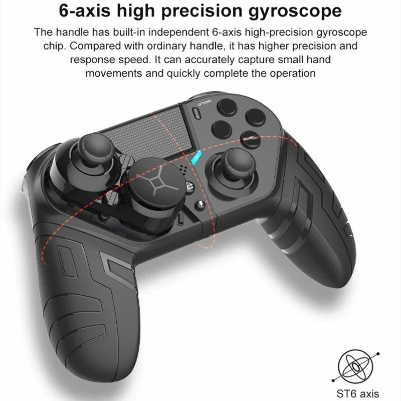 Wireless Bluetooth Controller – Compatible with PS4, PS3, PC, Android, TV & Mobile Gaming