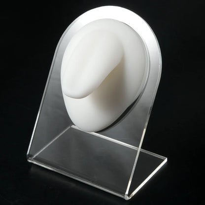 Soft Silicone 1:1 Simulation Body Piercing Practice Model – Ear, Nose, Navel & Nipple Display Stand for Jewelry Training & Teaching Accessories