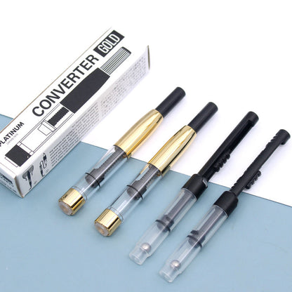 PLATINUM Fountain Pen Ink Converter – Original Draw Ink Feeder for Ink Bottles, School & Office Use