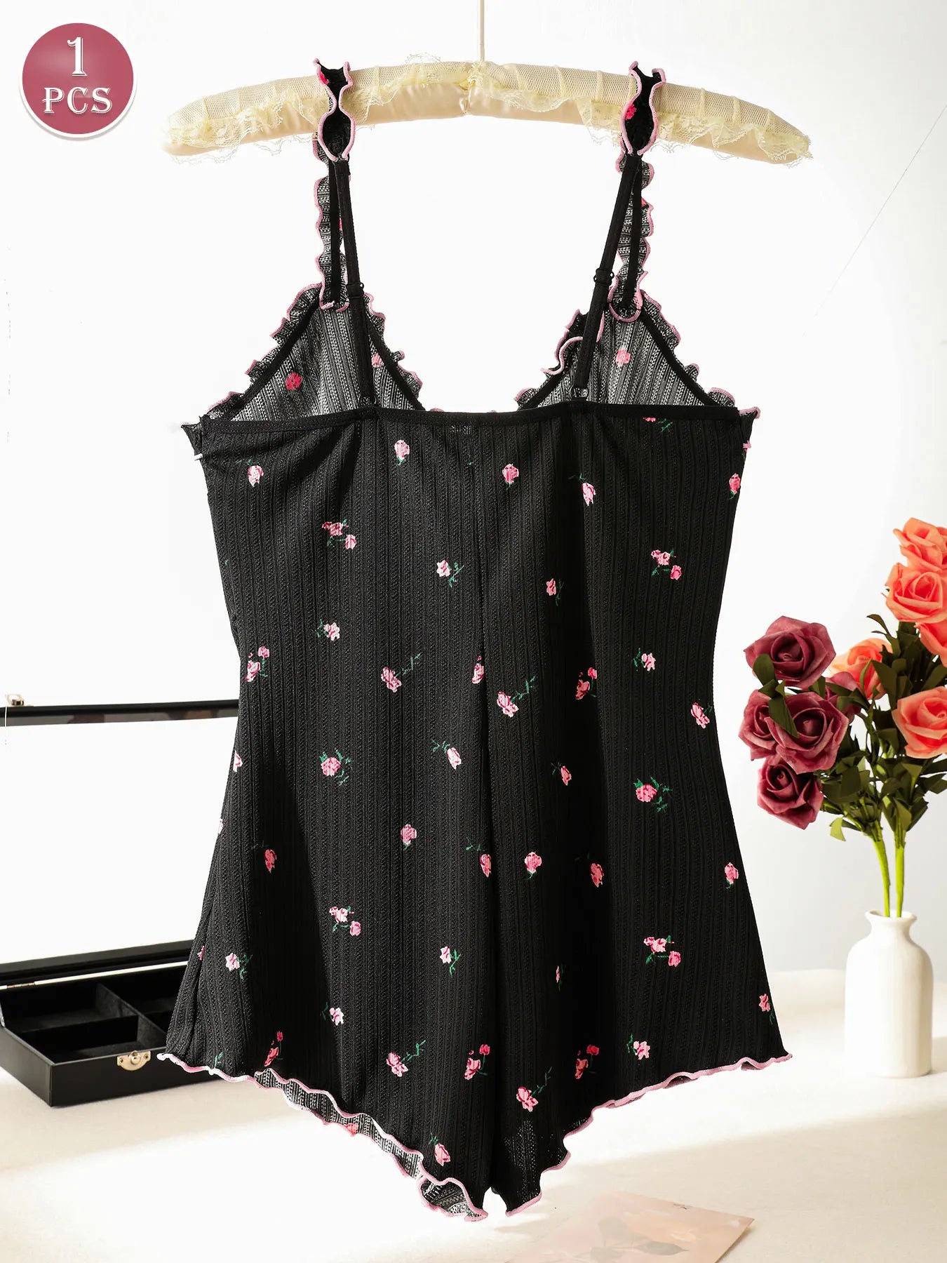 Women’s Sleeveless One-Piece Pajama Jumpsuit — Comfortable Loungewear for Sleep & Casual Wear