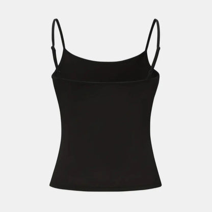 Women’s Slim Strap Tank Top – Breathable Summer Sleeveless Casual Top