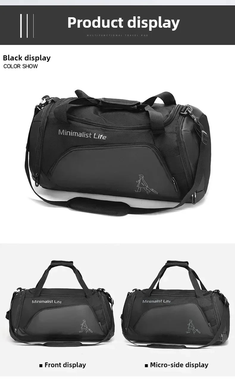 Waterproof Sports & Gym Bag - Durable Multifunctional Training, Fitness, & Swimming Tote