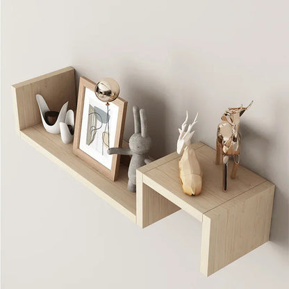 Floating Wall Shelf – Partition & Reinforcement Board with Strong Load-Bearing Capacity, Easy Installation