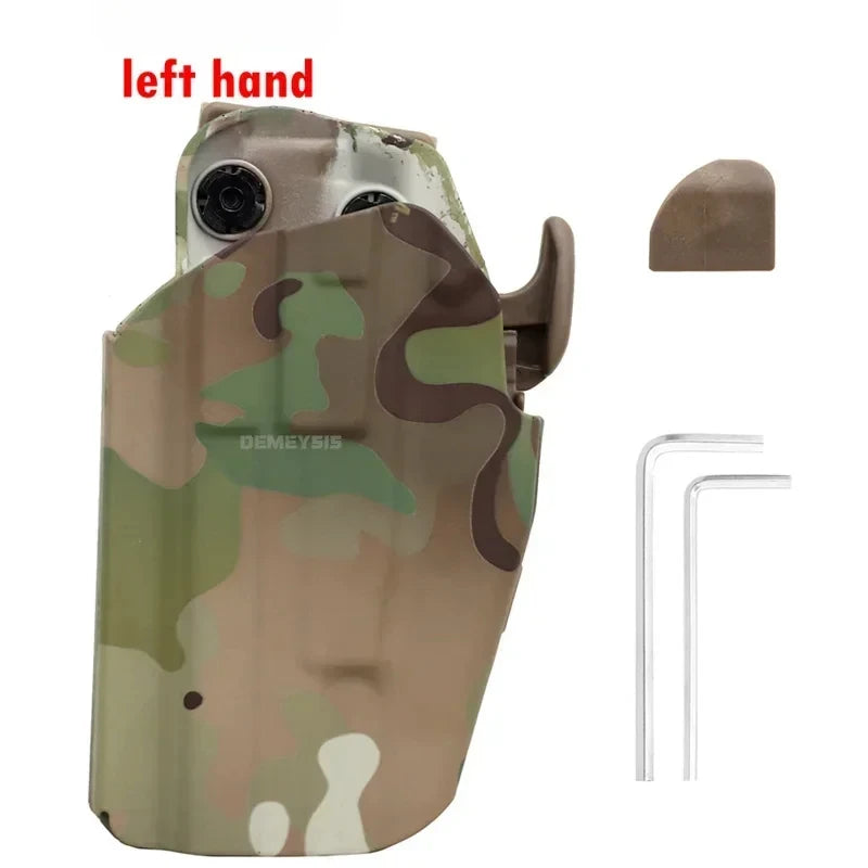 Adjustable Gun Holster — Right/Left Hand Waist Carry Case for Tactical Pistols