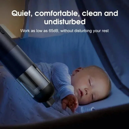 3-in-1 Wireless Car Vacuum Cleaner – Portable Mini Handheld Dust Catcher for Auto Interior Cleaning