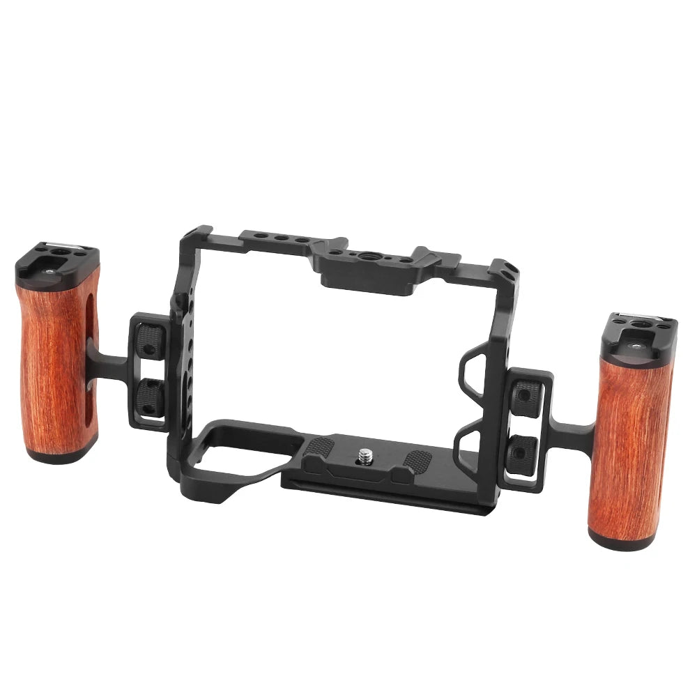 Sony A7 Camera Cage Rig - Arca-Swiss Mount with 1/4" & 3/8" Screws for Vertical & Horizontal Shooting