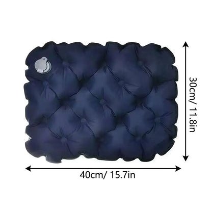 Portable Inflatable Seat Cushion – Lightweight Outdoor Camping Air Pad, Waterproof Anti-Pressure Ulcer Travel Comfort Mat