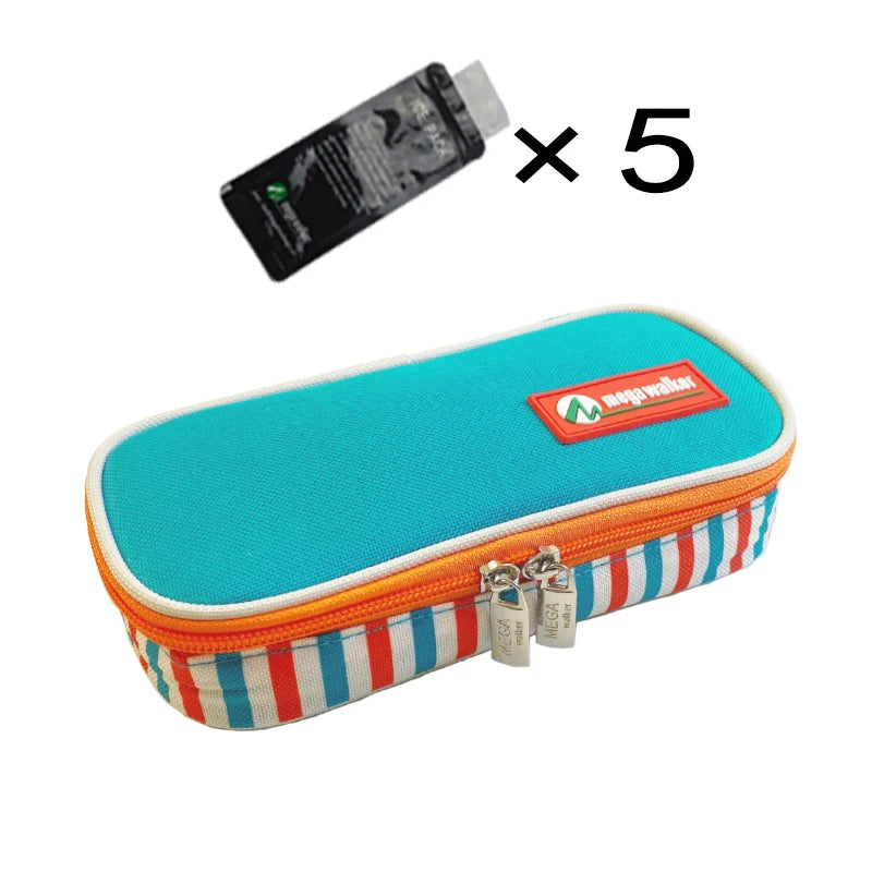Portable Insulin Cooler Bag – Medium Size Insulated Diabetic Travel Case with Aluminum Foil & Nylon Fabric Ice Storage Protection Bag
