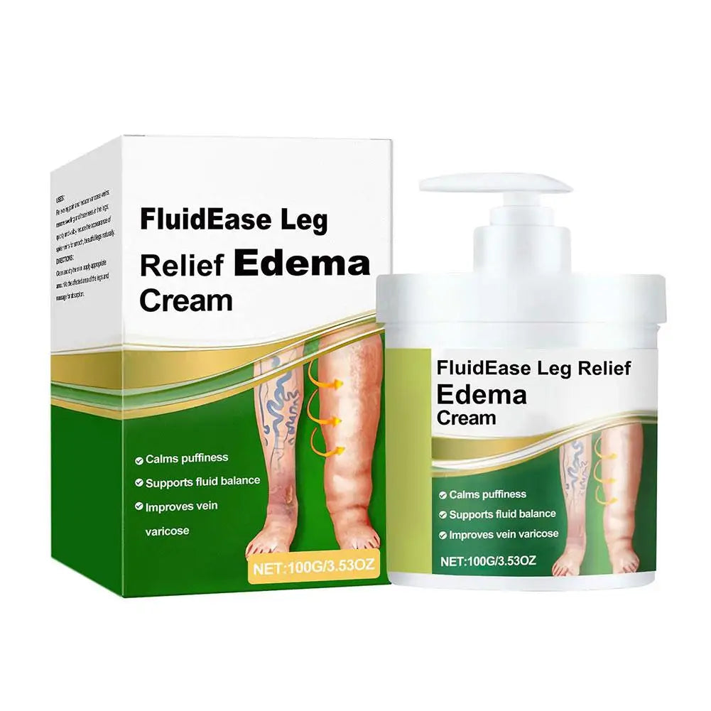 Leg Therapy Massage Cream – 100g Lymphatic Massage & Leg Care Cream for Men and Women