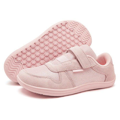 HOBIBEAR Wide Barefoot Shoes – Lightweight Breathable Mesh Sneakers for Boys & Girls