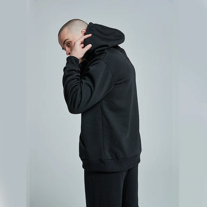 Men’s & Women’s Oversized Hoodies — Casual Fleece Pullover Sweatshirts Warm Spring Autumn Tops Black & Multi-Color