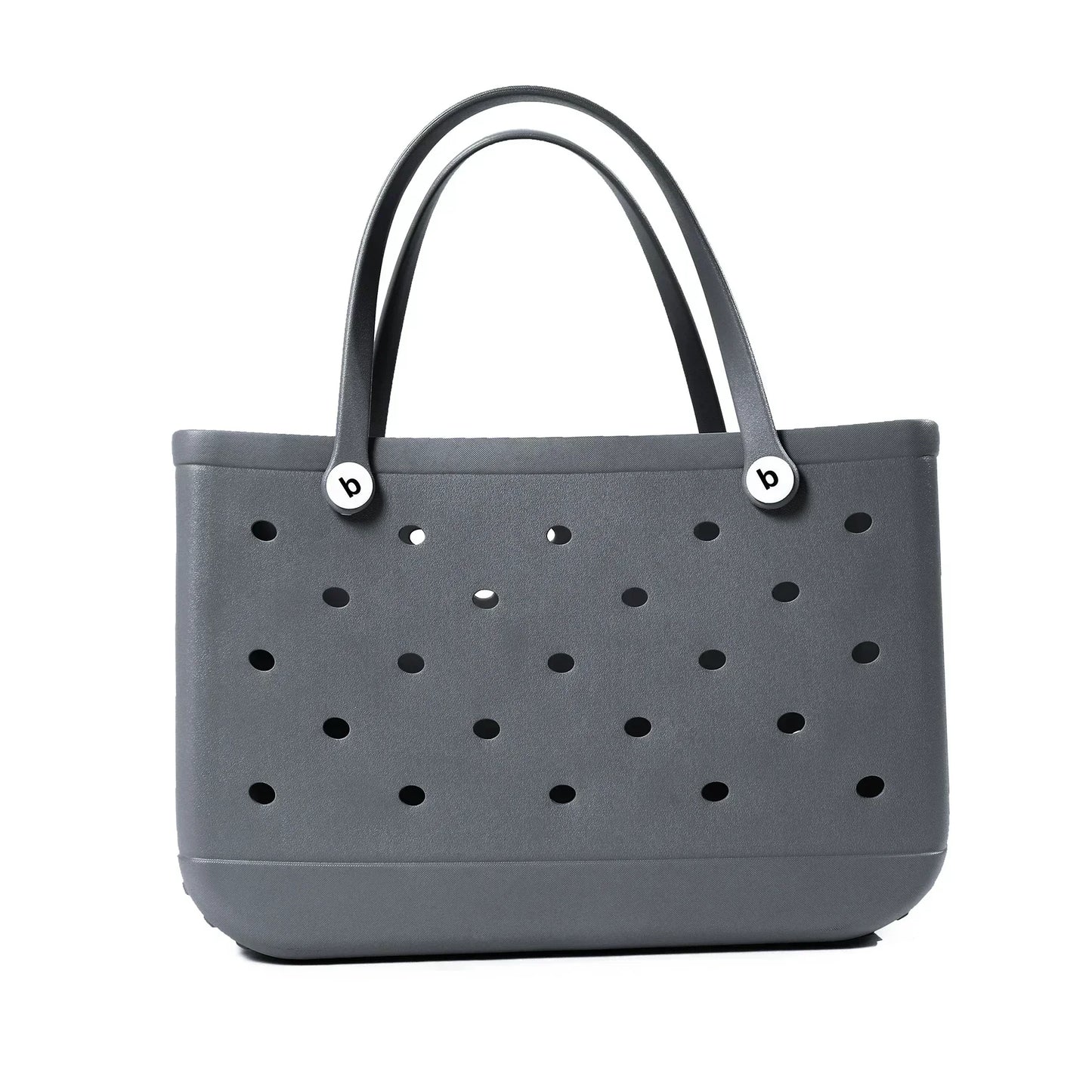 EVA Beach Bag for Women - Waterproof Bogg Rubber Travel Tote, Washable Handbag for Sports, Beach, Market, Pool