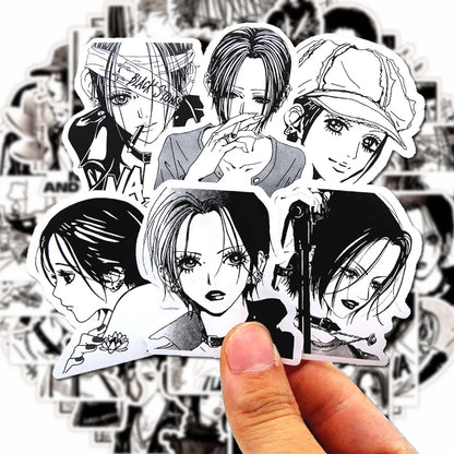Anime NANA Sticker Pack - 30/60/180PCS Waterproof Graffiti Decals for Phone, Laptop & DIY Decoration