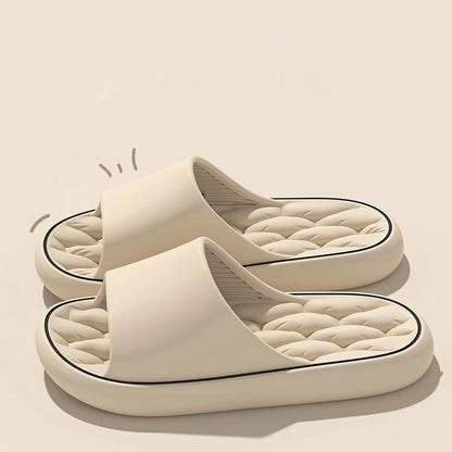 Super Light EVA Slippers – Soft Fashion Slide Sandals, Elastic Anti-Slip Indoor Bathroom Flip Flops & Casual Sneakers