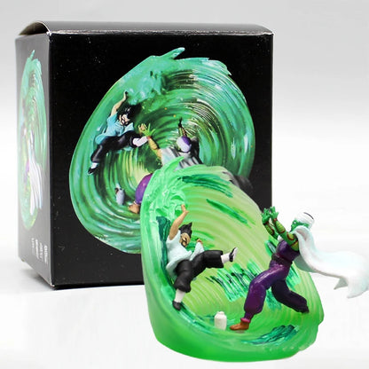 6cm Dragon Ball Z Action Figure | Piccolo & Master Roshi PVC Collectible Anime Figurines, Mafuba Statue Model Toys