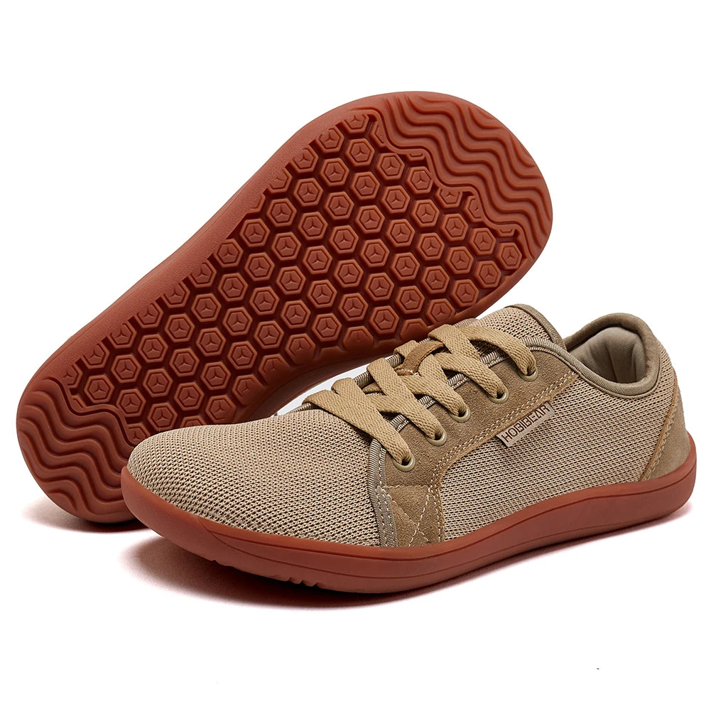 HOBIBEAR Men’s Wide Barefoot Shoes | Unisex Trail Running, Non-Slip Minimalist Walking Shoes