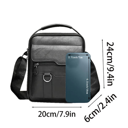 Fashionable PU Bag – Lightweight Versatile Tote with Adjustable Shoulder Straps for Daily Use and Travel