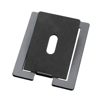 Carbon Steel Speaker Stand Base - Shock Absorbing Tabletop Audio Support