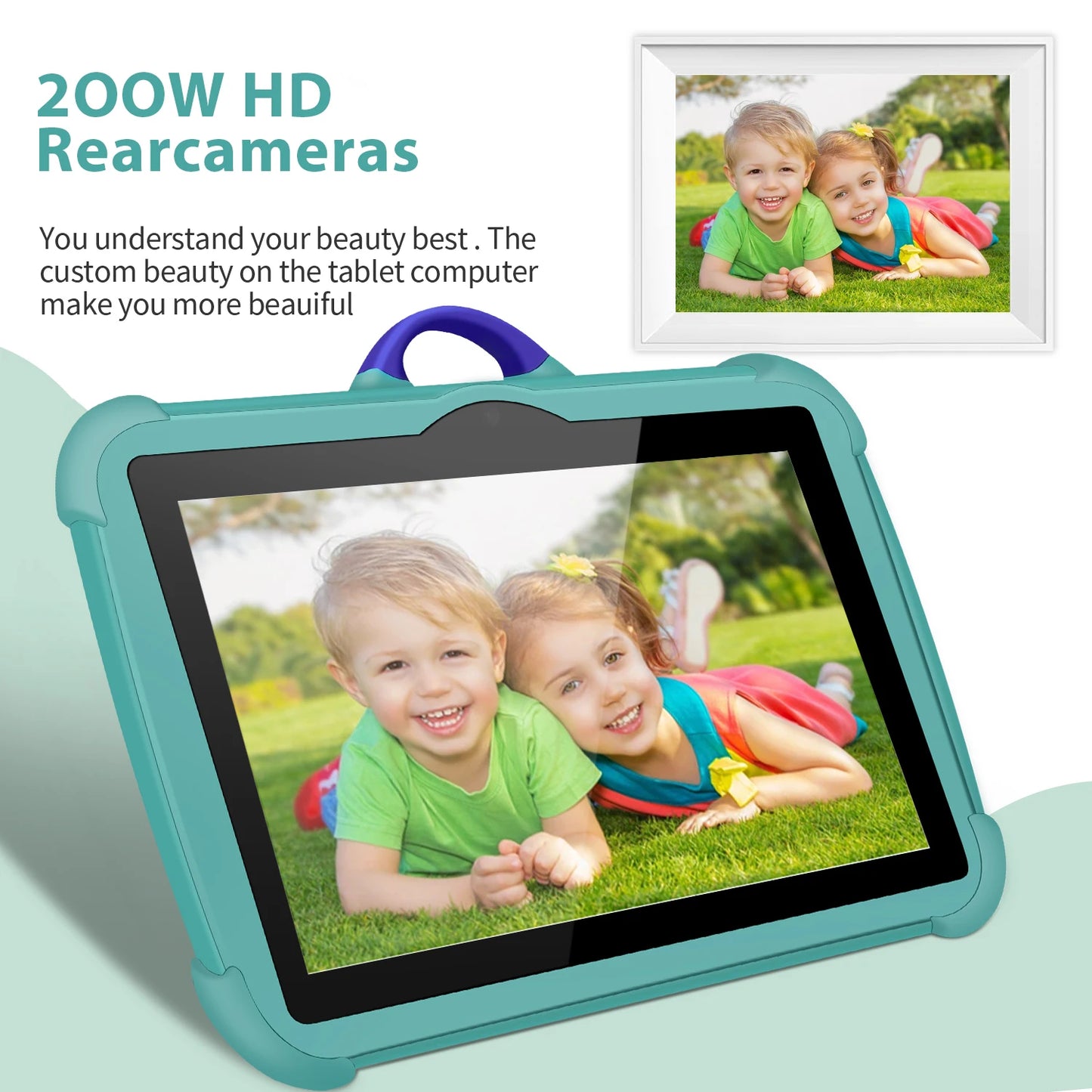 7-Inch Kids Tablet PC – Android 13, Quad-Core, 4GB RAM & 64GB ROM, Educational Learning Tablet for Children
