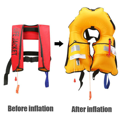 Automatic Inflatable Life Jacket – Professional Swimming, Fishing, Kayak & Water Sports Safety Vest