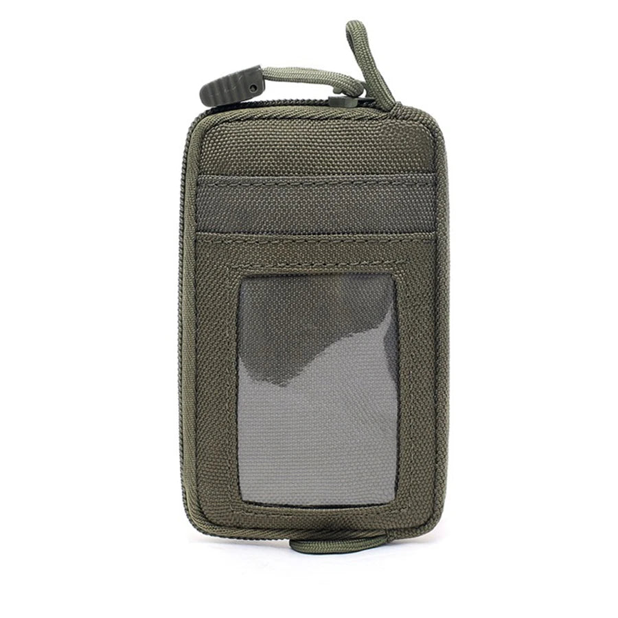 Waterproof Tactical EDC Waist Bag – Camping Travel Pouch with Key Holder, Card Slots & Coin Wallet