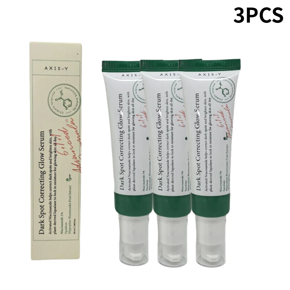 AXIS-Y Dark Spot Correcting Glow Serum 50ml — 5% Niacinamide Korean Skincare for Face Brightening & Spot Removal