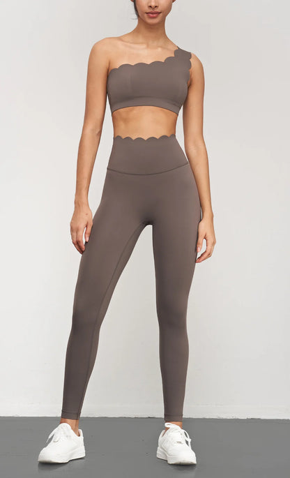 1/2/3PCS Women’s Seamless Workout Set – Shockproof Sports Bra with High Waist Yoga Pants & Gym Leggings