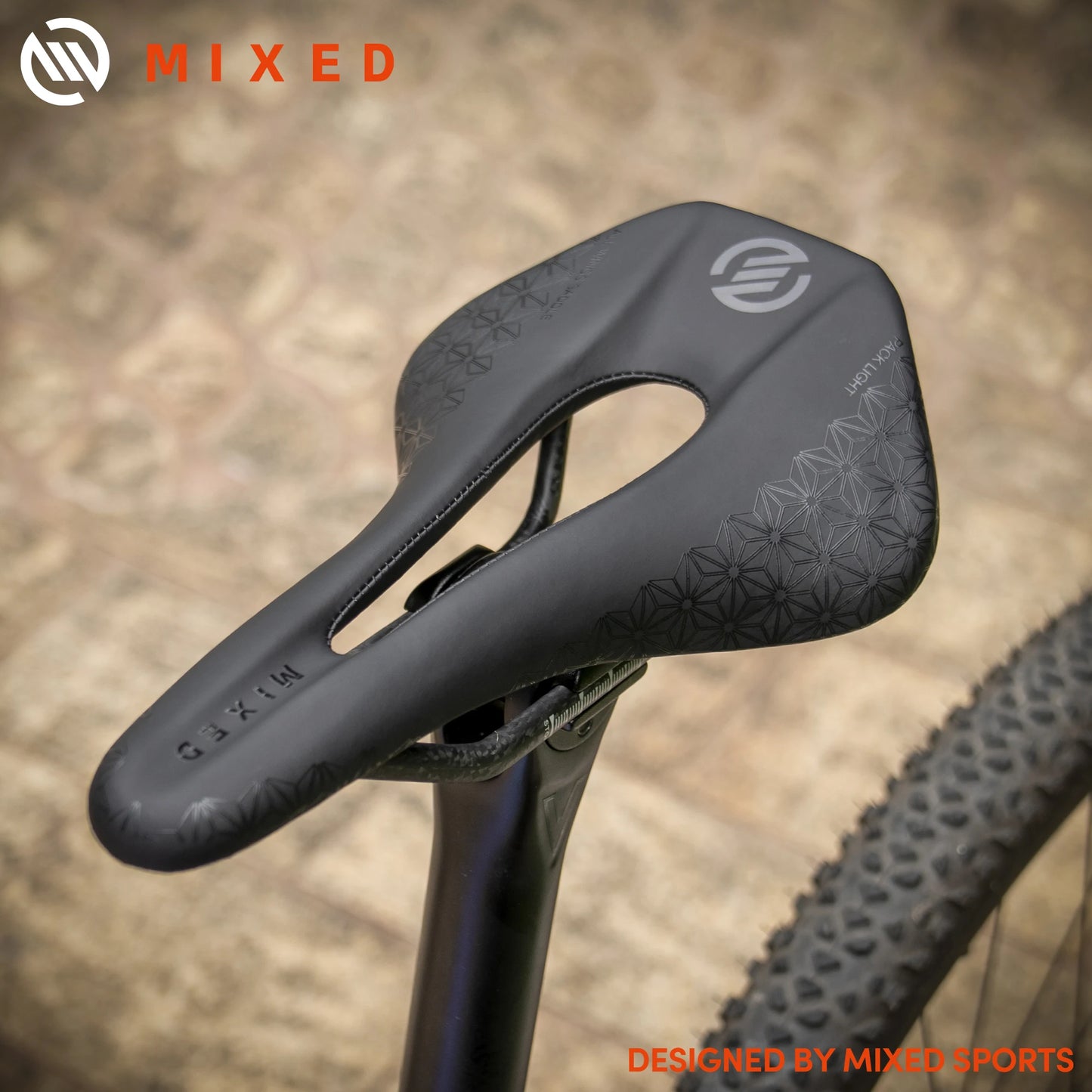 5D Ultra Pack Lightweight Bike Saddle | MIXED Full Carbon Fiber | 143mm, 135g | Road & MTB Mountain Bicycle Seat