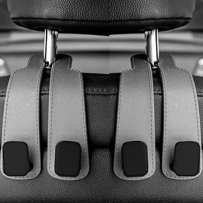 Car Headrest Hooks Hanger – Seat Back Bag Organizer Clips Auto Storage Fastener Hooks