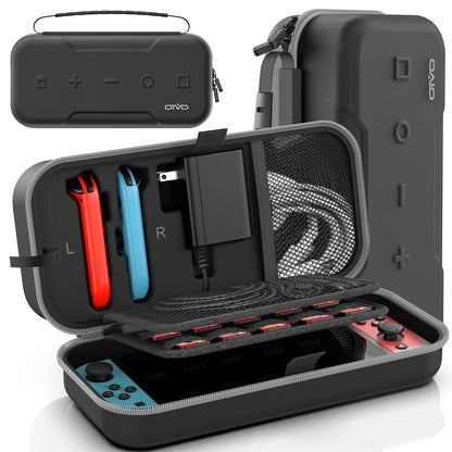OIVO Large Storage Bag for Nintendo Switch — Portable Waterproof & Anti-Scratch Carrying Case for Switch OLED