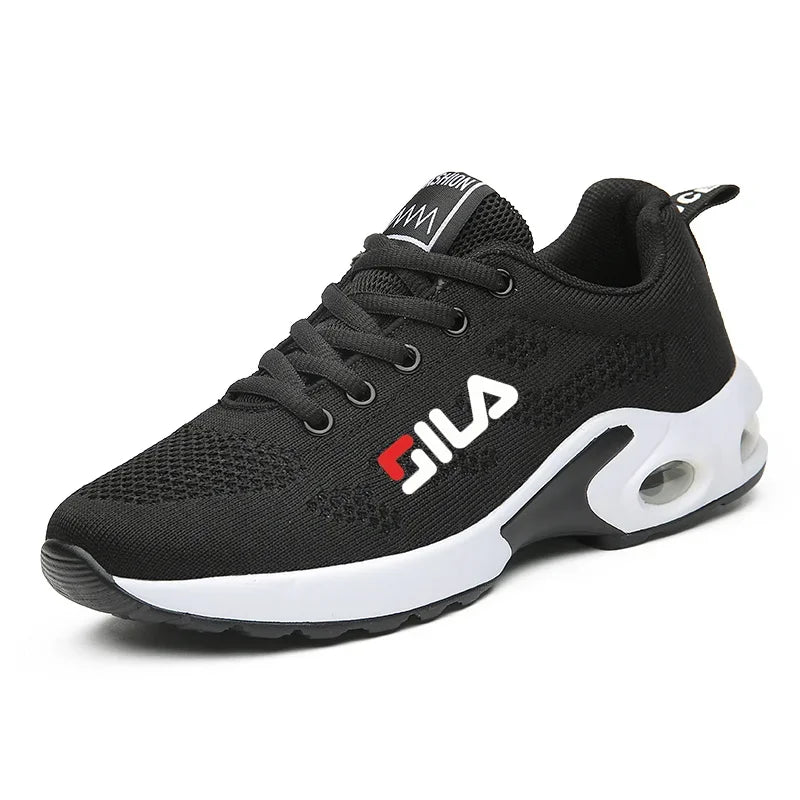 New Women's Running Shoes – Breathable Mesh, Air Cushion Lace-Up Sports Sneakers for Summer