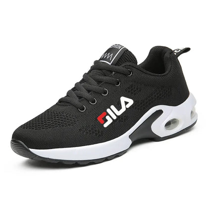 New Women's Running Shoes – Breathable Mesh, Air Cushion Lace-Up Sports Sneakers for Summer