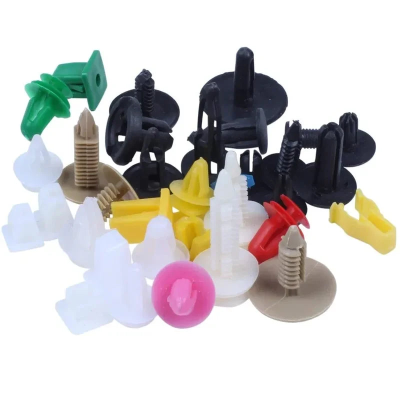 Universal Car Bumper & Door Panel Clips – Auto Fastener Rivets Retainer for All Vehicles