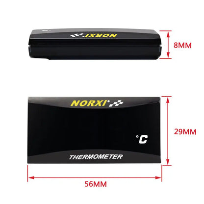 Motorcycle Water Temperature Mini Meter - XMAX250/300, NMAX, CB400, CB500X Sensor Thermometer Temp Gauges for Scooter Racing