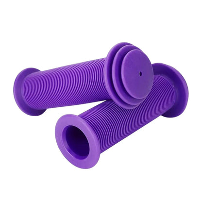 2x Premium MTB Rubber Bike Handle Grips – 0.87" Diameter for BMX, Scooter, Tricycle & Kids Bikes