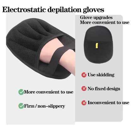 Upgraded Pet Hair Removal Gloves – Reusable Double-Sided Grooming Gloves for Pets, Fur & Carpet Cleaning